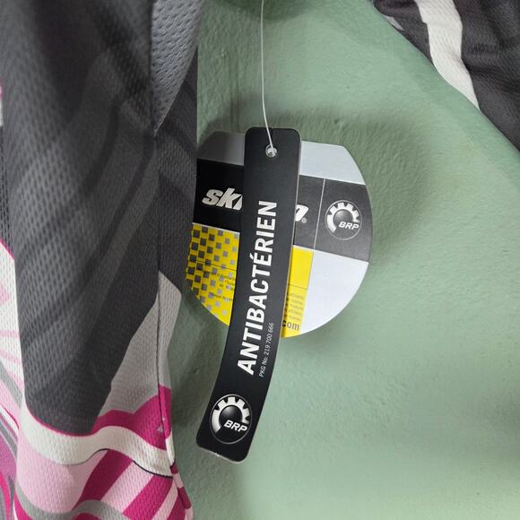 Ski-doo Womens Multicolor Pink Long Sleeve Top 2XL Winter Snowmobile Outdoors - Picture 6 of 9